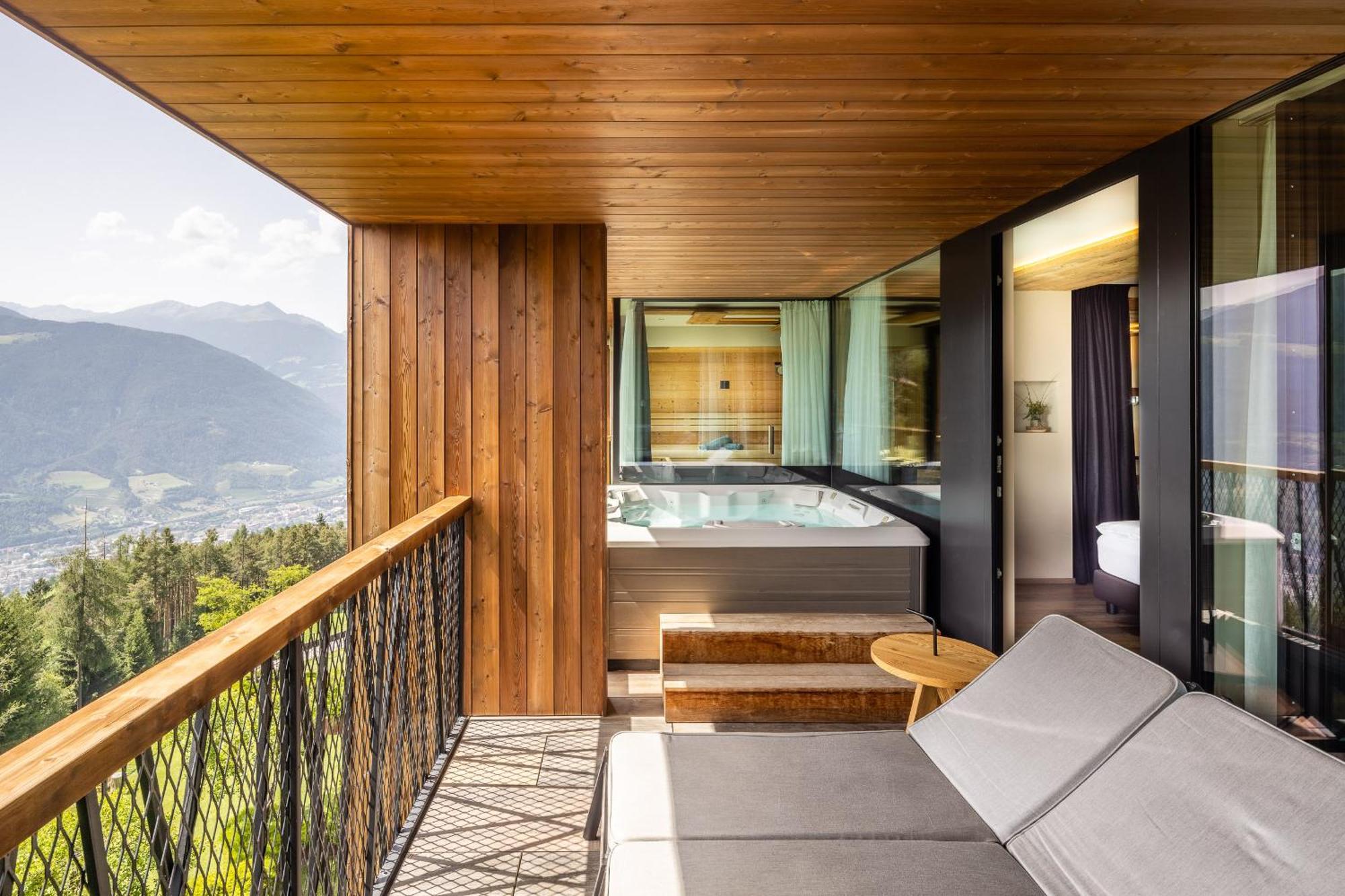 My Arbor - Dolomites Hotel Bressanone Exterior photo A private spa at the 7132 Summit